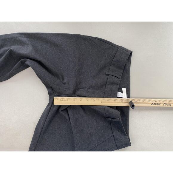 Chicos Ponte Knit Dress Pants Size 0.5 Short Gray Stretch Career 30x29 Small 6P - Picture 8 of 14